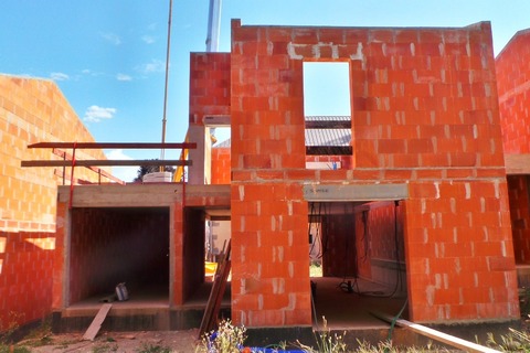 Facade Villa, Avancement des travaux en juillet 2025