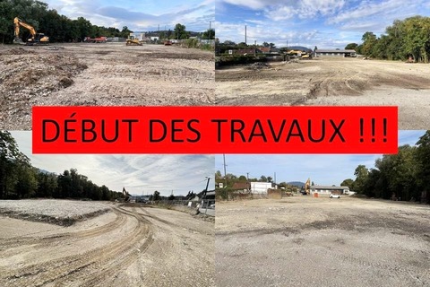 Début des Travaux